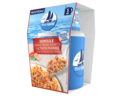 Semoule Tomate et Herbes & Thon Mariné Tomates Séchées