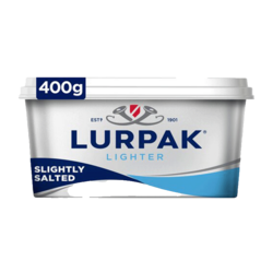 Lurpak Slighty Salted Spreadable Lighter 400g