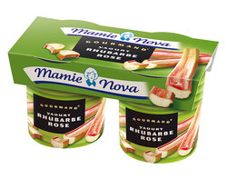 Yaourt Rhubarbe Rose 