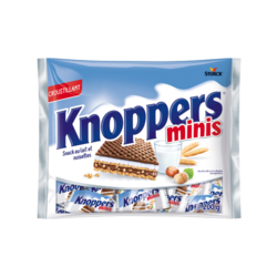 Gaufrettes et Barres Lait Noisette & Cacahuète