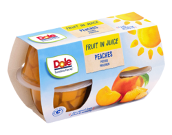 Dole Perziken in vruchtensap 4x113gr