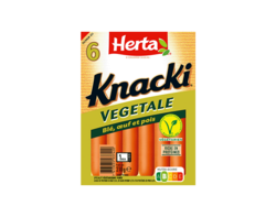 KNACKI® Végétale x6 - 210g