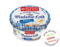 Le fromage Fouetté Madame Loïk