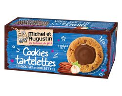 Cookies tartelettes chocolat noisettes 115g