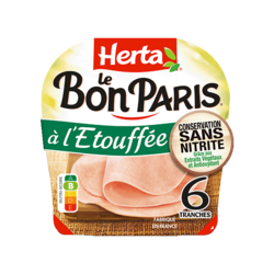 Le Bon Paris® à l'étouffée Conservation Sans Nitrite 6T