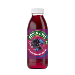 Robinsons Blackberry & Blueberry Juice Drink 500ml