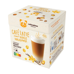 Columbus Espresso Latte Vanille Macadamia x6