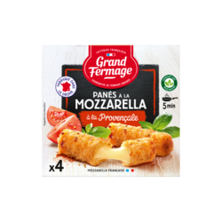 Panés à la mozzarella