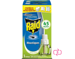 Raid® Recharge électrique liquide 45 nuits Citronnelle