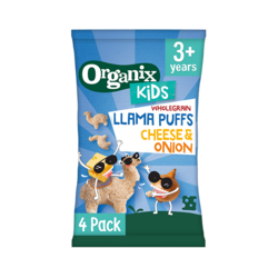 Cheese & Onion Llama Puffs Multipack 4x12g