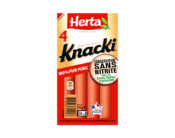 KNACKI®x4 Conservation Sans Nitrite