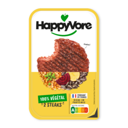 Steaks végétaux et gourmands - 200g