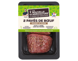 Pavés de bœuf marinés au poivre 2 x 125g