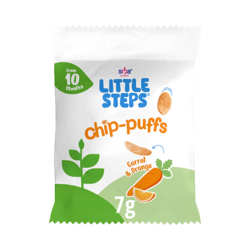 Little Steps Chip-puffs Carrot & Orange 10 months 7g