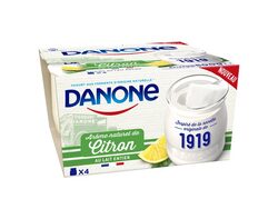 Danone 1919 au lait entier Citron
