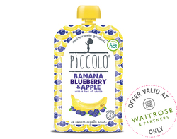 Banana, Blueberry & Apple