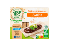 Tartine Avoine sans gluten