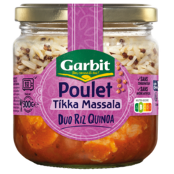 Poulet Tikka Massala, duo de riz et quinoa 300g