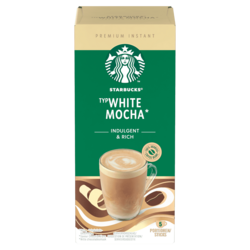 Starbucks® White Mocha Mix        5 Zakjes 120g