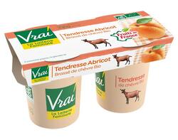 Yaourt Brassé Abricot au lait de chèvre Bio