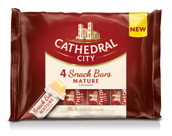 Mature Cheddar Snack Bars 4x30g