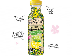 L'incroyable citronnade aux deux citrons larme de menthe 33CL