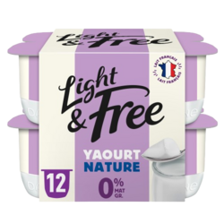 Yaourt Nature x12