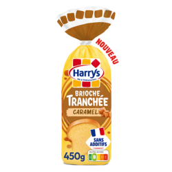 Brioche Tranchée Caramel 450g