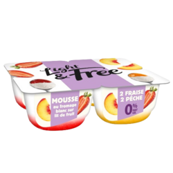 Mousse Recette au Fromage Blanc x4