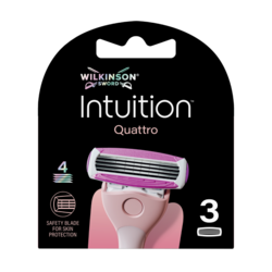 Wilkinson Sword Intuition Quattro Women's Blades