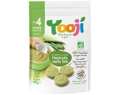 Purée Bio 4 mois et plus Haricots verts (480g)
