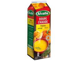 Soupe Chaude Potiron Orange et Thym