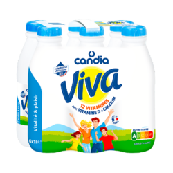 Lait vitaminé VIVA de Candia Bouteille