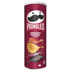 Pringles saveur Smokey Bacon 175g