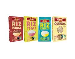 Les riz et quinoa - 4 références