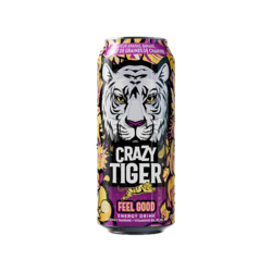 Crazy Tiger Feel Good - Sans Sucres - Canette 50cl