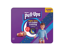 Huggies Pull-Ups Nuit 2-4 ans (18-23kg) x23