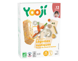 Légumes rustiques bio, touche de comté & quinoa 