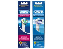 Brossettes FLOSSACTION et PRECISION CLEAN