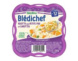 Risotto aux petits pois et carottes