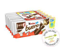 Les barres chocolatées Kinder