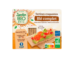 Tartines craquantes blé complet