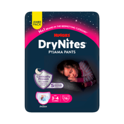 Alèses et culottes de nuit DryNites®