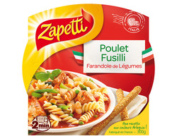 Poulet Fusilli Farandole de Légumes