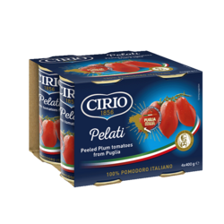 Peeled Plum Tomatoes 4x400g