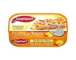 Filets de Thon Saveurs du Sud Duo Citron & Piment