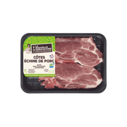 Côtes de porc échine x2