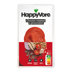 Chorizo végétal et gourmand