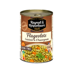 Flageolets cuisinés à l'Auvergnate 410G