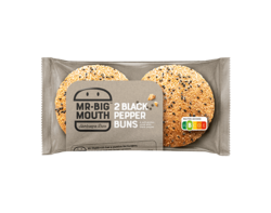 Hamburger Broodje met Zwarte Peper 2x90g